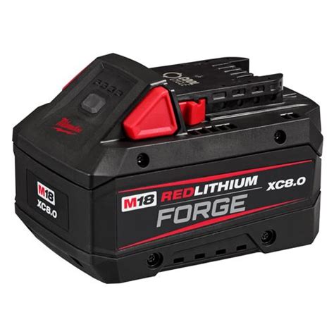 Milwaukee M18 REDLITHIUM FORGE XC8 0 Battery Pack MacMor Industries