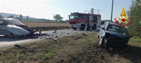 Scontro Fra Due Auto A San Giustino Ferite Le Conducenti Saturno Notizie