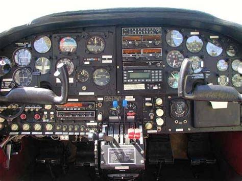 Cessna 310 Panel