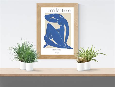 Matisse Blue Nude Matisse Art Print Henri Matisse Matisse Etsy