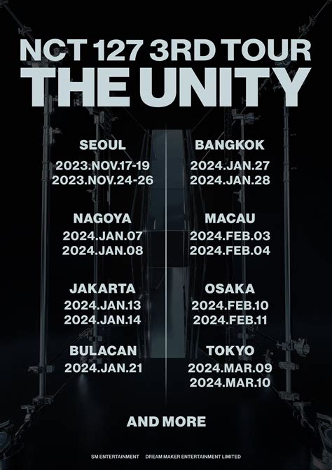 231110 NCT 127 Announces Additional 2024 Tour Dates For NEO CITY THE