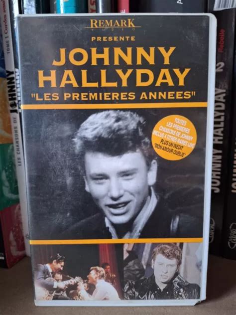 Johnny Hallyday Les Premieres Annees K Cassette Vid O Eur