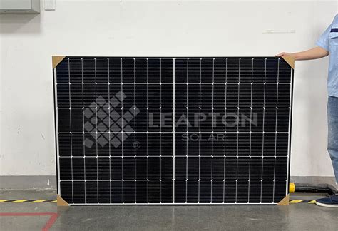 Leapton Energy N Type Solar Module Under Production Leapton Energy