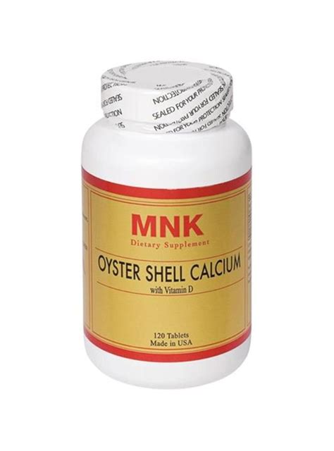 Oyster Shell Calcium Vitamin Vitamin D 120 Tablet