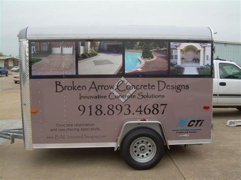 Enclosed Trailer Wraps Precision Sign And Design