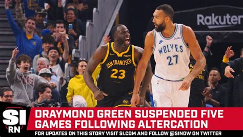 Warriors Draymond Green Suspended Five Games One News Page VIDEO