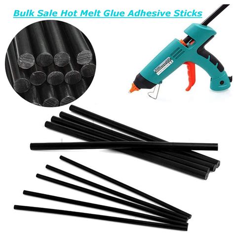 X Bulk Sale Hot Black Melt Glue Adhesive Sticks For Glue Gun Mm