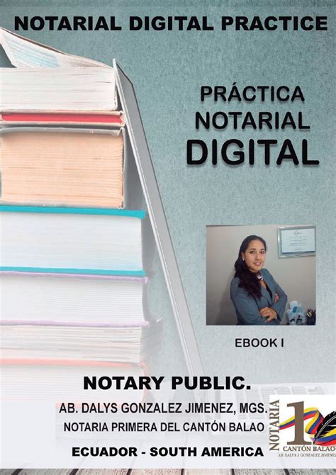 Notarial Digital Practice Práctica digital notarial Editorial Ebooks