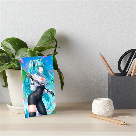 Heiße Hatsune Miku Vocaloid Sexy Lewd Anime Hentai Girl Brüste Tittenrennen Galeriedruck