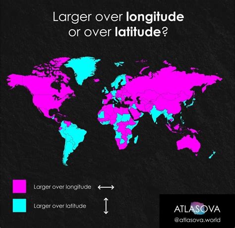 Countries Larger Over Longitude Or Latitude Rmapporn