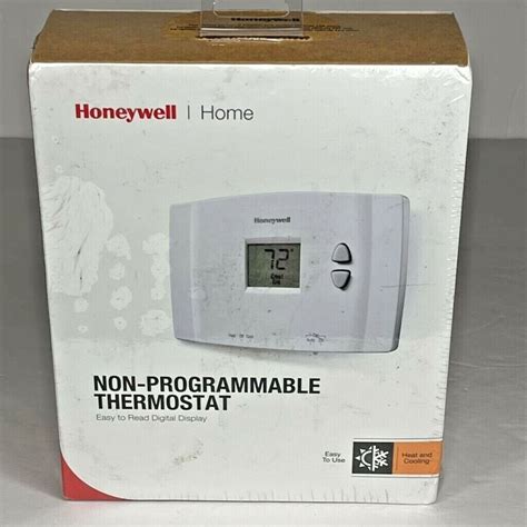 Honeywell Non Programmable Thermostat Rth111b1016 Digital Display Wall Mount New 85267725477 Ebay