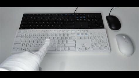 Unboxing For Dell Wireless Keyboard Mouse KM636 White YouTube