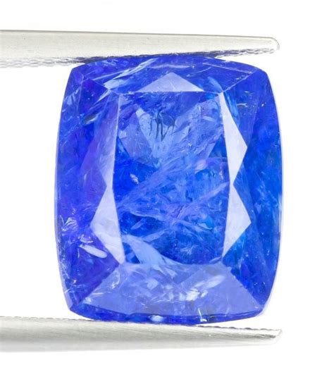 Pas de réserve Tanzanite bleu violacé intense vif Catawiki