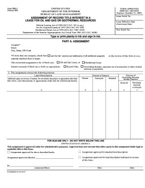 Fillable Online Blm Form 3000 3 Blm Fax Email Print PdfFiller