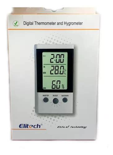 Termómetro Sensor Digital In Y Out Humedad 50ºc 70ºc Dt3