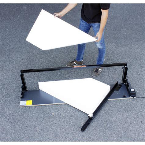 Horizontal Hot Wire Cutting Table For Styrofoam Edma