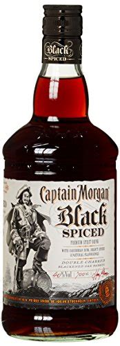 Captain Morgan Black Spiced Rum 1 X 1 L