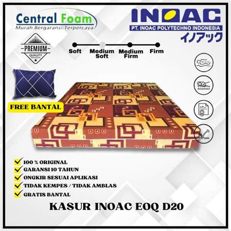 promo kasur busa inoac eoq tebal cm central foam kasur busa matras