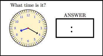 Analog Clock-How To Tell Time by MateFisEdu | TPT
