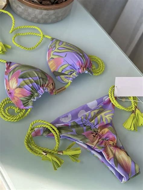 Conjunto De Bikini Triangular Para Mujer Traje De Ba O Sexy De Retazos