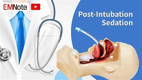 Post Intubation Sedation Youtu Be So32g8a6ila R Foamed911