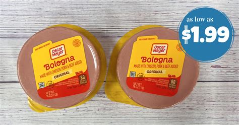 Oscar Mayer Bologna as low as $1.99! - Kroger Krazy