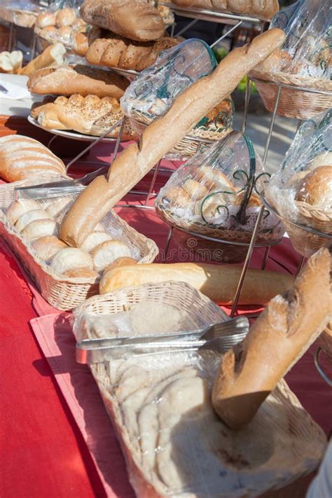 Assortiment Van Gebakken Goederen Brood En Bakkerijen Mengeling Van