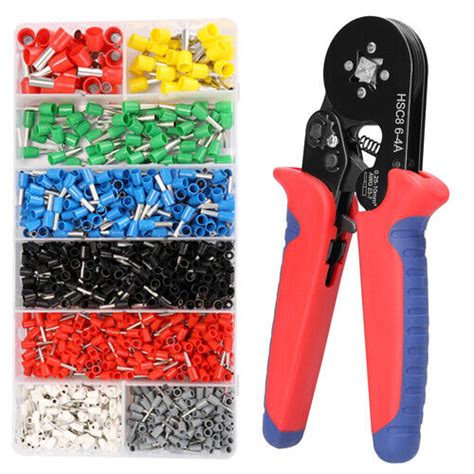 Hsc M Awg Ferrule Crimping Tool Kit Hand Crimper Plier