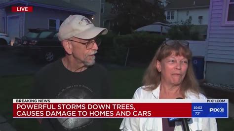 Storm Causes Damage To Tri State Are Homes Youtube