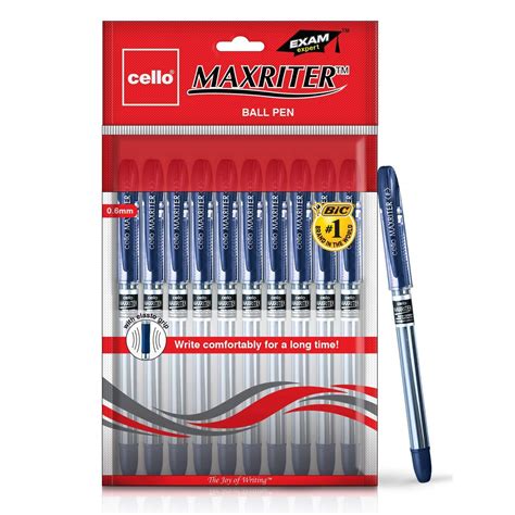 Cello Maxriter Ball Pen Pack Of Blue Ball Pens Lightweight