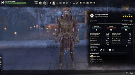 ESO PVP TANK BUILD by Escorpião Noturno YouTube