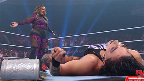 Omg Nia Jax Returns And Attacks Rhea Ripley On Raw Wwe Raw Highlights Today Nia Jax Returns