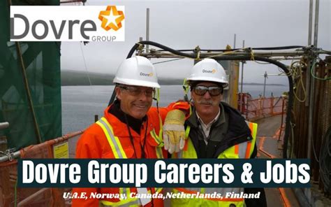 Dovre Group Careers: Norway, Canada, Italy, UAE, USA