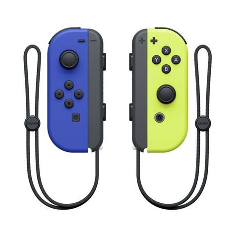Joy-Con пара cине-желтых джойконов Erilles для Nintendo Switch Украина