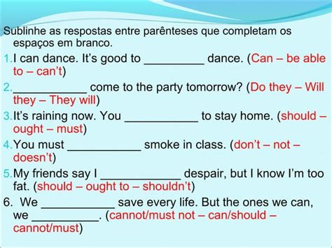 Verbos Auxiliares Modal Auxiliary Verbs Ppt