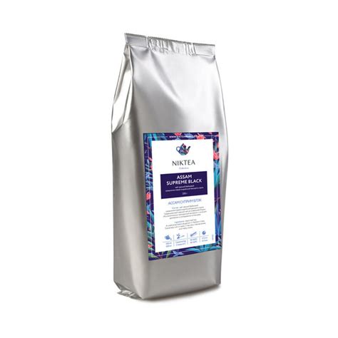 Чай Niktea Assam Supreme Black черн.байховый, 250г - купить с доставкой ...