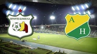 Deportes Quind O Vs Atl Tico Huila Cuadrangulares Fecha Torneo