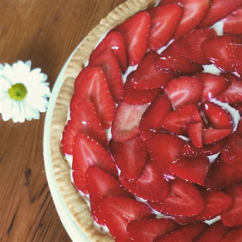 Crostata Con Crema Diplomatica E Fragole My Passion S Lab