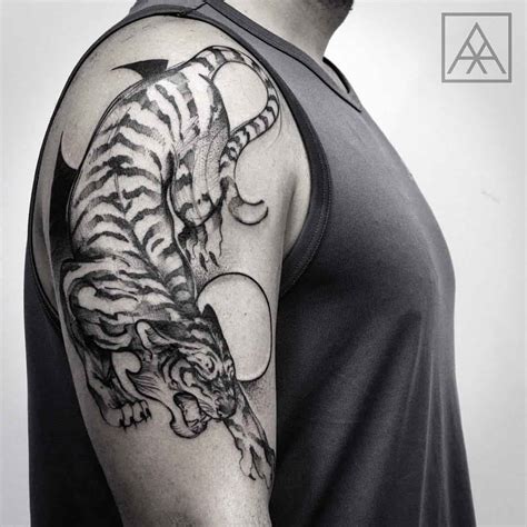 Share Tiger Shoulder Tattoo Best In Coedo Vn