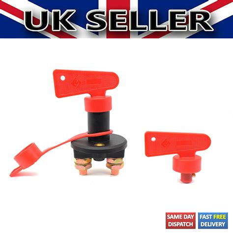 12V Universal Battery Isolator Kill Switch Grelly UK