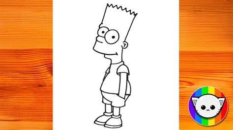 How To Draw Bart Simpson Youtube