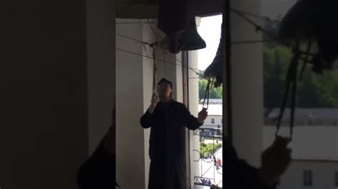 Колокольный звон в монастыре Оптина Пустынь. Bell ringing in the Optina ...