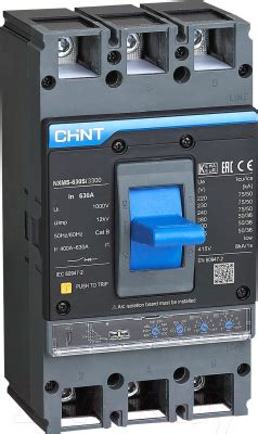 Chint 3P 1600А 70кА NXMS-1600H / 201720 (с электронным расцепителем ...