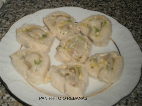 Pan Frito O Reban S Rollitos De Bacalao Ahumado