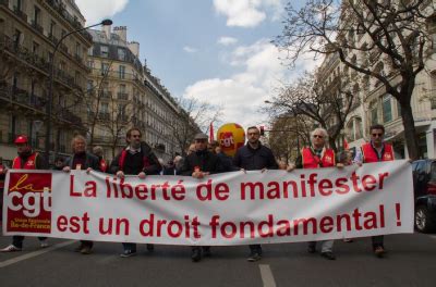 Contre Une Nouvelle Interdiction De Manifester