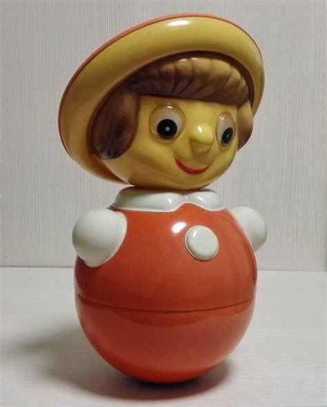 Pinocchio Vintage Soviet Toy Roly Poly Musical Nevalyashka Inspire