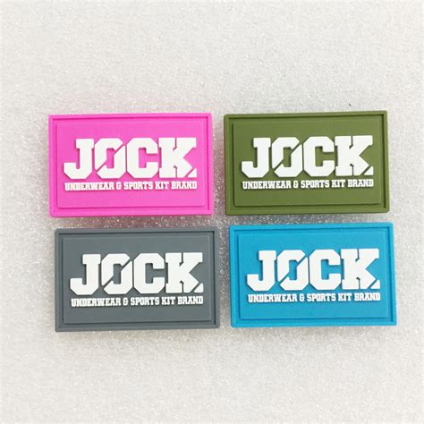 Customized Pvc 3d Logo Silicone Tags Rubber Label Embossed Patch For