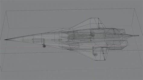 Lockheed Martin Sr Son Of Blackbird D Model By Netrunner Pl