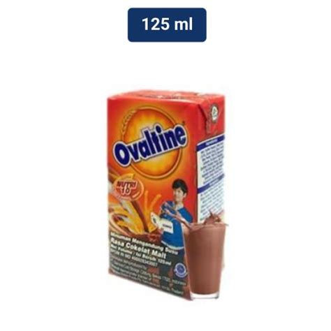 Jual OVALTINE UHT MILK CHOCO MALT SLEEVE 125ML SUSU UHT Shopee