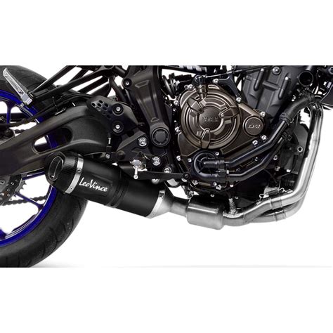 Leovince Eb Lv One Evo Black Full Exhaust For Yamaha Mt Xsr